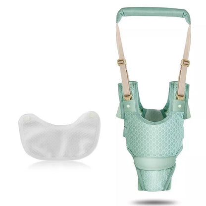 Adjustable baby toddler belt in mint blue and cherry pink with mesh or cotton options