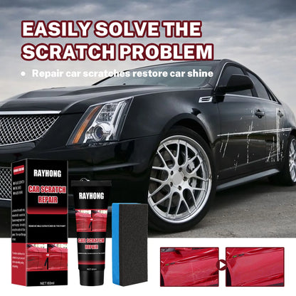 60ml car scratch repair wax set with applicator for automotive paint surface maintenance