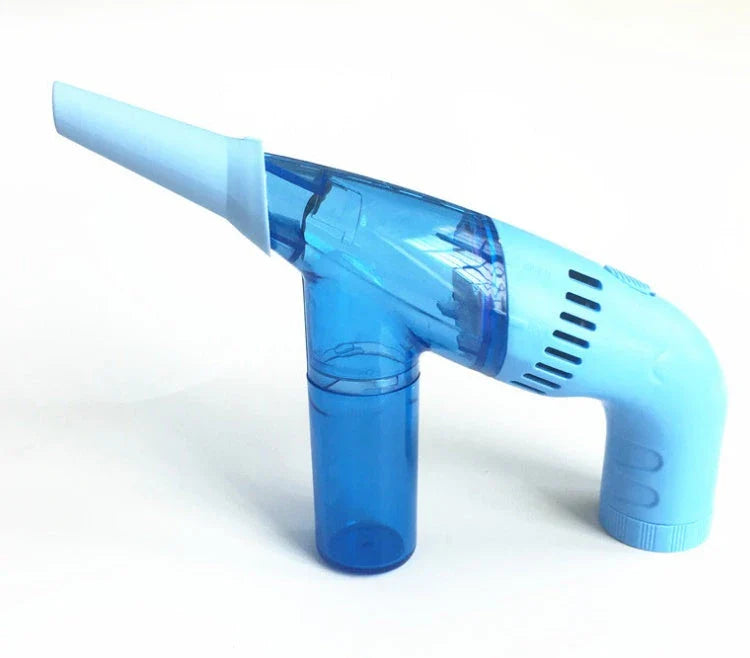Portable Vacuum Cleaner with Flexible Suction Tubes and Compact Design for Versatile Cleaning