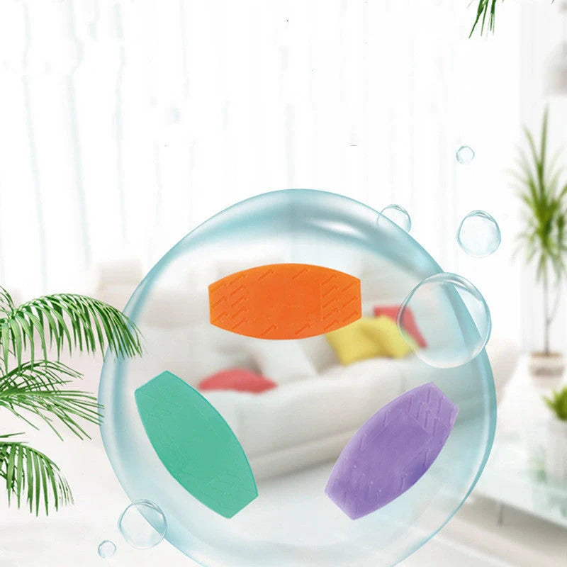 Deodorant Wizard pet deodorant tablets in mango, lavender, and qingxin scents