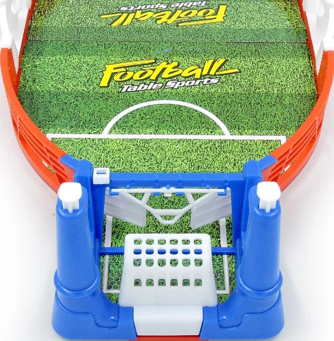 Mini football board game kit for kids, portable tabletop soccer toy