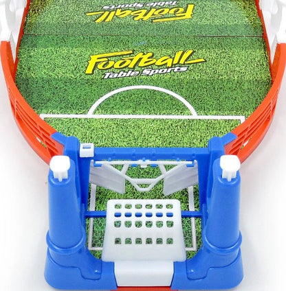 Mini football board game kit for kids, portable tabletop soccer toy