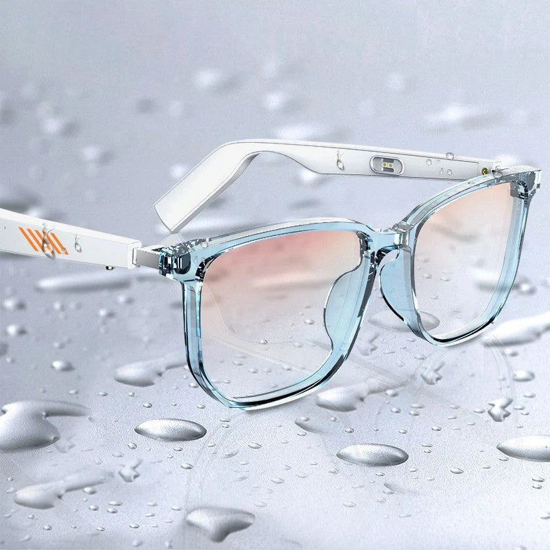 Bluetooth Smart Glasses with anti-blue light and polarized lenses for hands-free calls and music