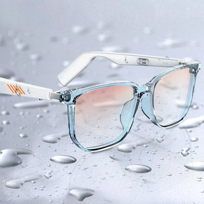 Bluetooth Smart Glasses with anti-blue light and polarized lenses for hands-free calls and music