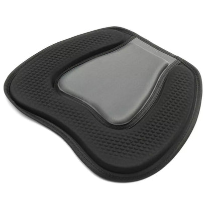 Black EVA kayak cushion for enhanced comfort and durability, size 38x32 cm