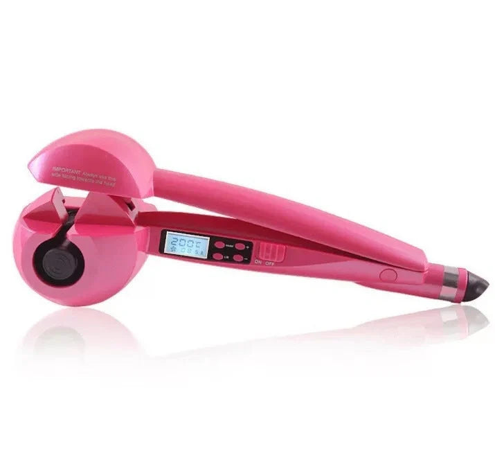 Ceramic pear flower perm styler with adjustable settings for perfect curls