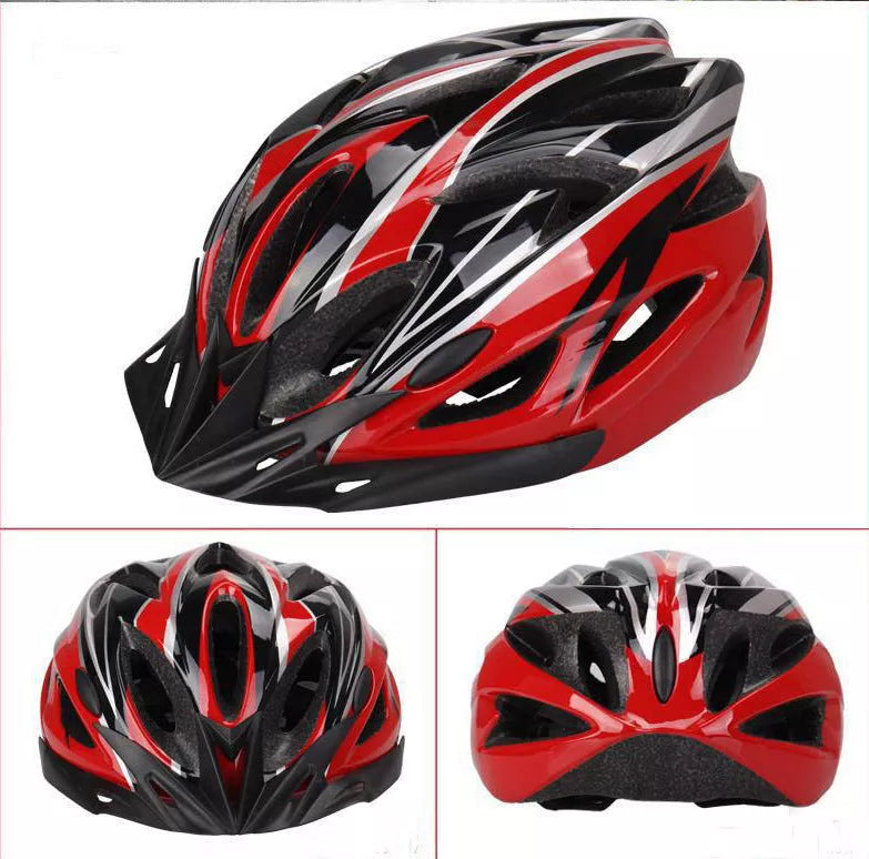 Adjustable child bicycle helmet with 18 wind holes for ventilation in various colors