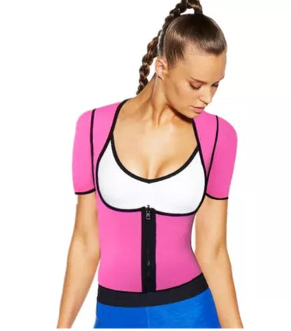 Women's Sports Shapewear Body Corset in neoprene blend for fitness