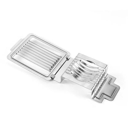 Stainless steel multi-purpose egg cutter for kitchen use