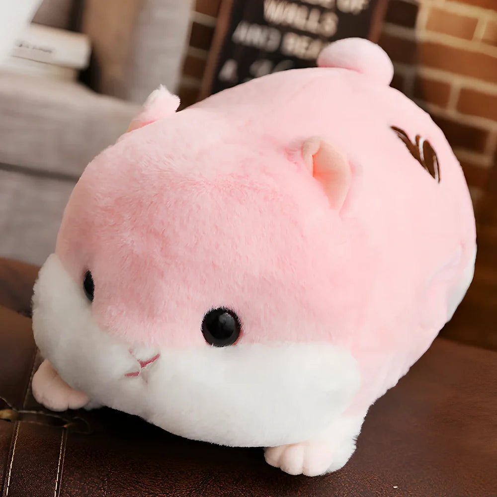 Cotton hamster pillow in selected colour with PP cotton filling showing size options