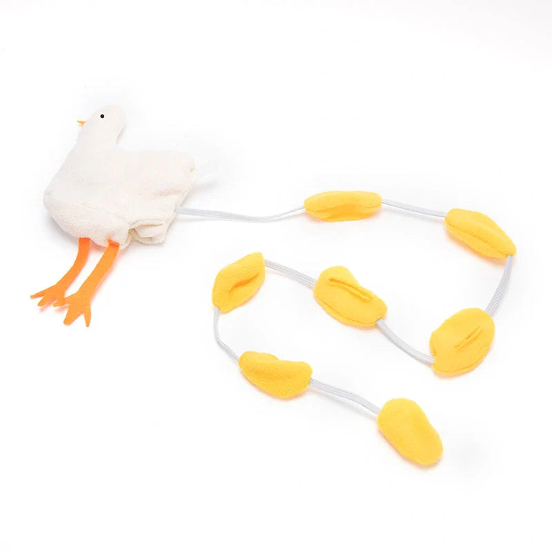 Interactive dog snuffle mat for slow feeding and smell training