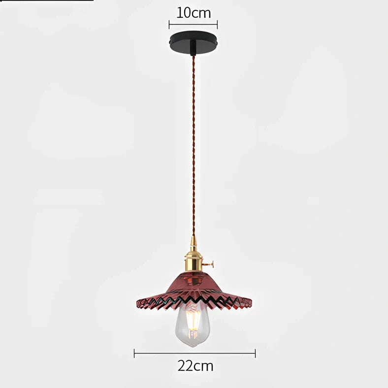 Nordic glass chandelier with copper body and adjustable 1.2m height in multiple colour options