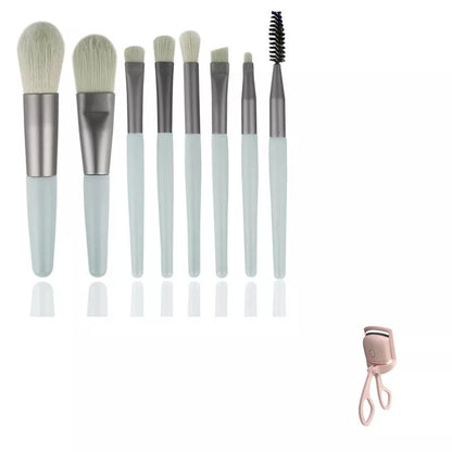 Electric Heating Eyelash Curler in white, pink, and green colors for safe, effective lash curling