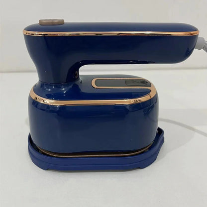 Home Fashion rotating steam hanging iron in light purple colour with mechanical controls and steam function