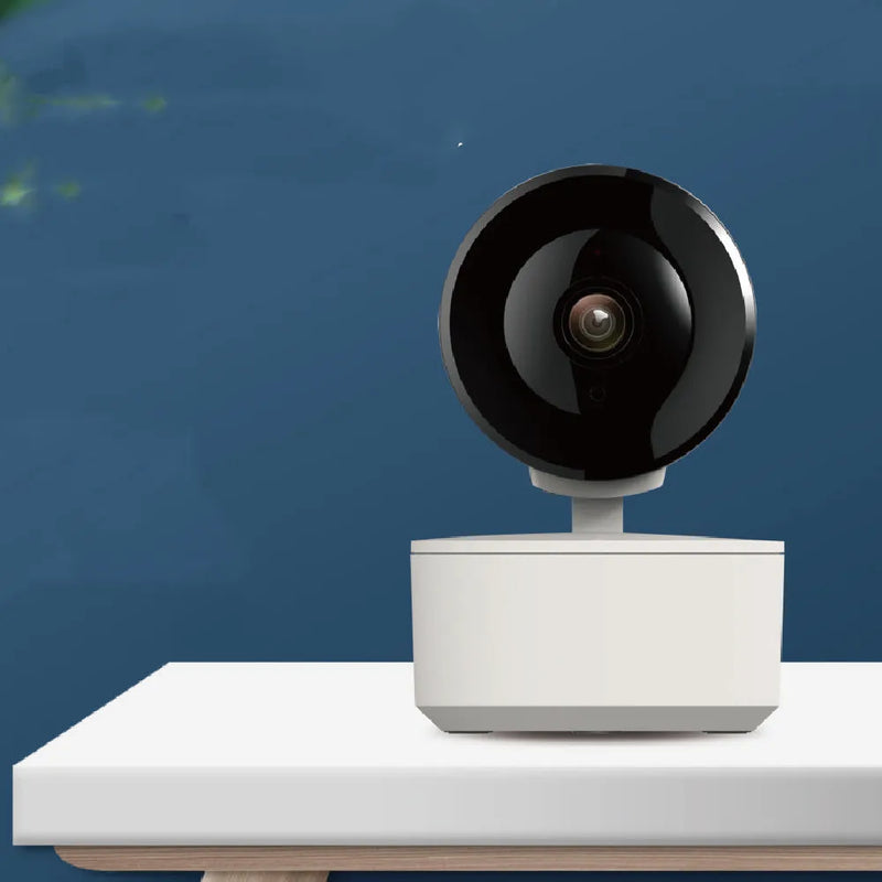 Smart Wi-Fi 2-3 MP Security Camera with 1080p HD, 355-Degree Auto-Tracking, 10m Motion Detection, Indoor Use, Compatible with Alexa and ONVIF for iOS/Android App Control