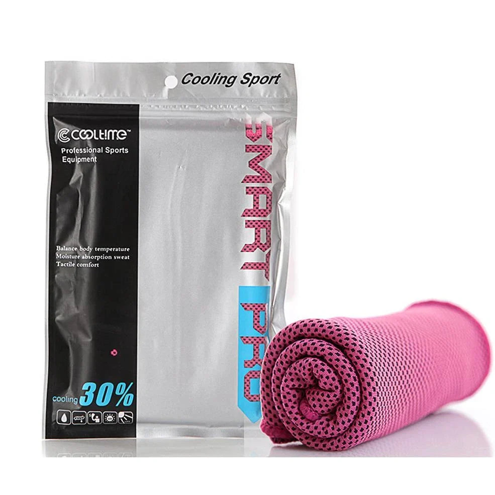 30x100cm sports towel with quick-drying fabric in multiple colour options