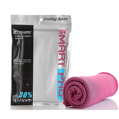 30x100cm sports towel with quick-drying fabric in multiple colour options