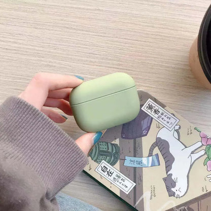 Compatible AirPods Pro 3 protective case in various colours like black, pink, green, and blue