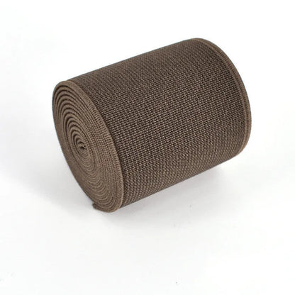5cm wide fashion colour elastic band in ten colours including black, brown and royal blue