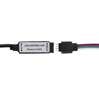 USB-powered flexible LED light strip showing SMD5050 LEDs along 1-metre length with connected USB cable