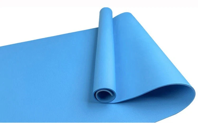EVA Fitness Composite Yoga Mat in various colors with anti-slip surface