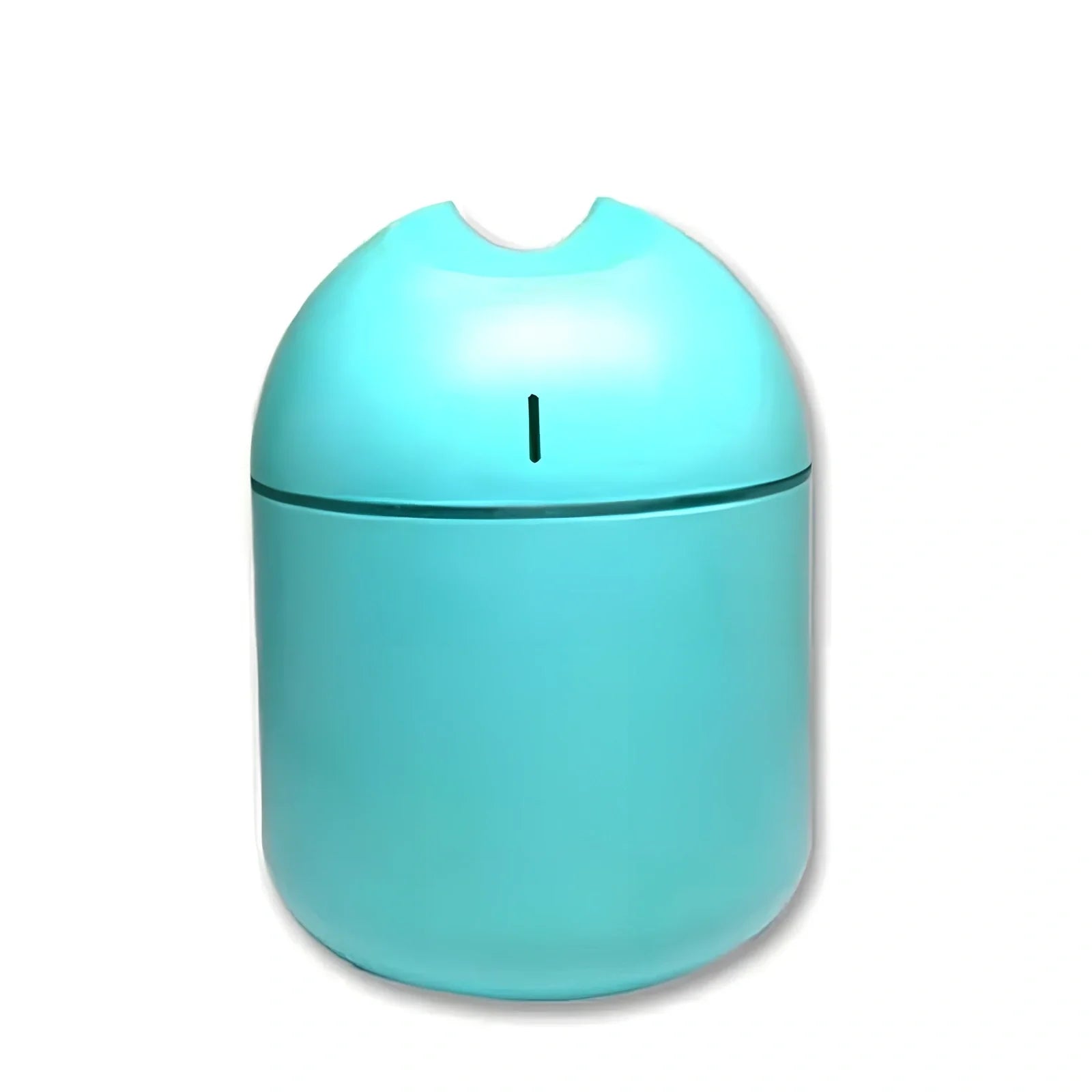 White aromatherapy humidifier with 1-litre tank and USB cable for room moisture control