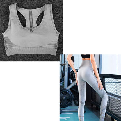 TerritorioFit Yoga Seamless Leggings with eyelet detailing and glute contouring