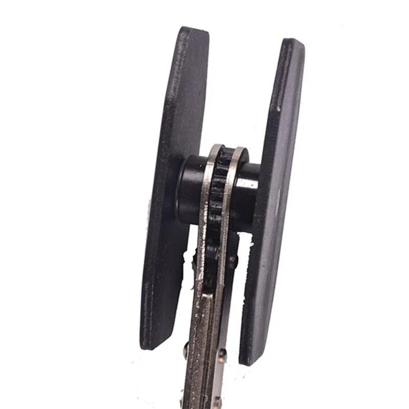 Professional Brake Piston Caliper Press with Adjustable Ratchet Spreader for Single, Twin, and Quad Piston Setups