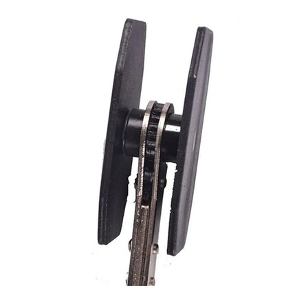 Professional Brake Piston Caliper Press with Adjustable Ratchet Spreader for Single, Twin, and Quad Piston Setups