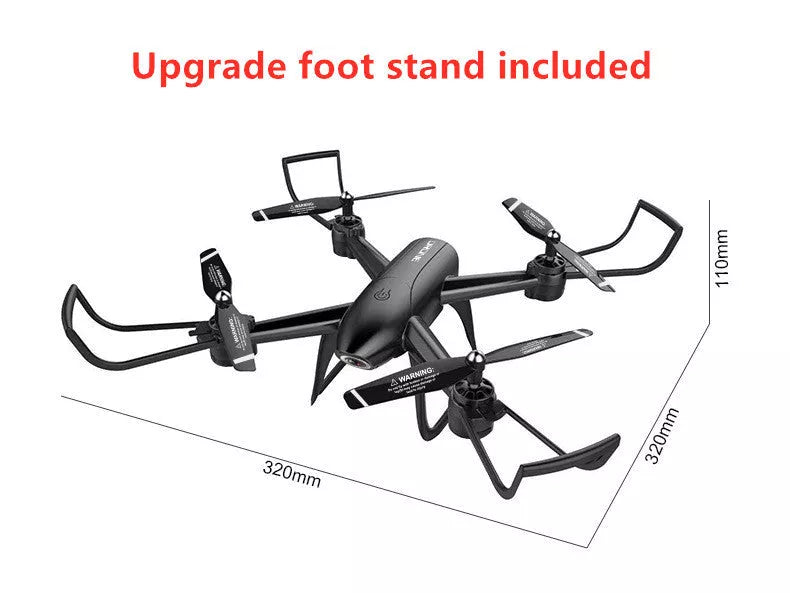 Aerial drone with HD camera and long flight time for photography enthusiasts