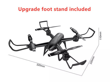 Aerial drone with HD camera and long flight time for photography enthusiasts