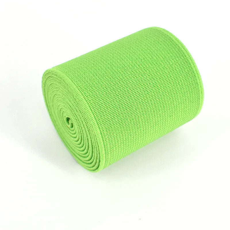 5cm wide fashion colour elastic band in ten colours including black, brown and royal blue