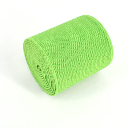 5cm wide fashion colour elastic band in ten colours including black, brown and royal blue