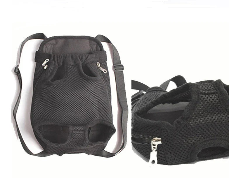 Comfortable Mesh Dog Backpack for Convenient Pet Transport
