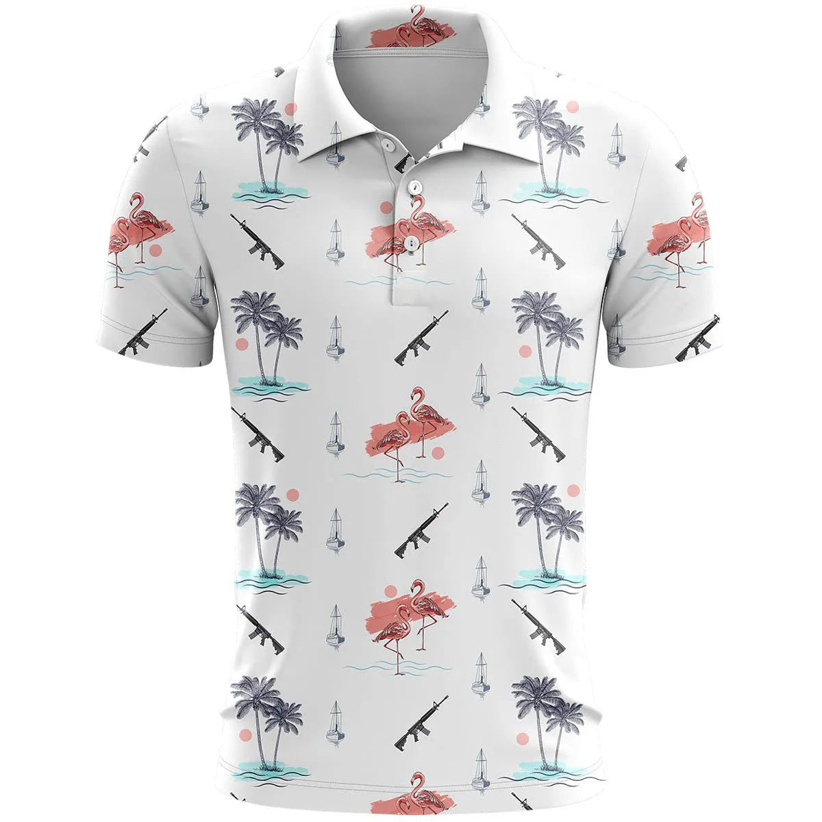 3D printed sports short-sleeve top in bird eye cloth with loose fit and multiple colour options