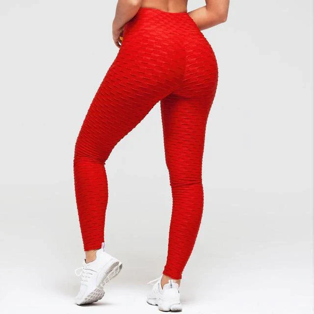 Curve-enhancing anti-cellulite seamless leggings in various colors and sizes