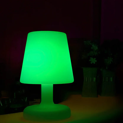 Smart home reading light with RGB illumination and remote control, 160x160x250mm dimensions