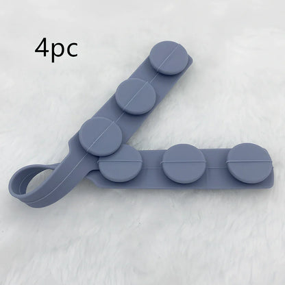 Silicone mask extension strap showing 1.5cm width and colour options including transparent