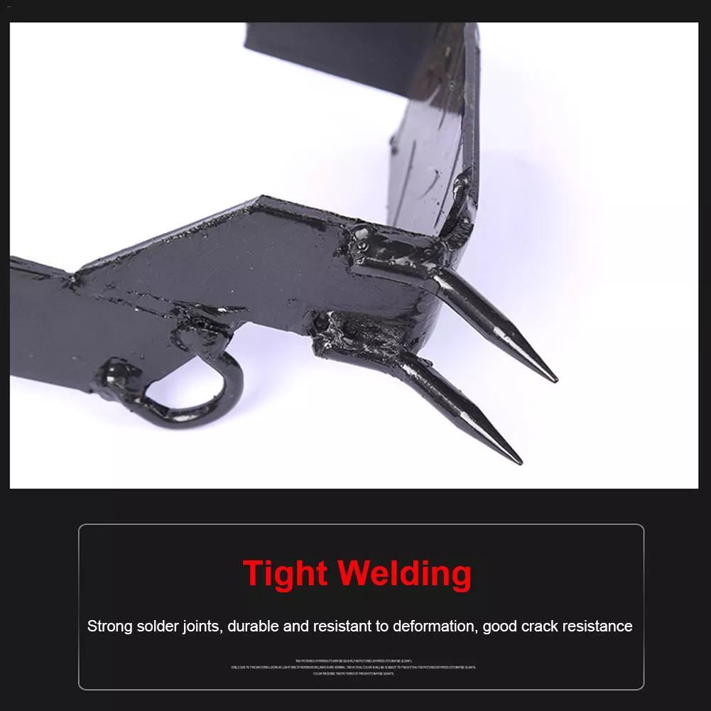 Upgraded stainless steel tree climbing belt with five claws for secure climbing