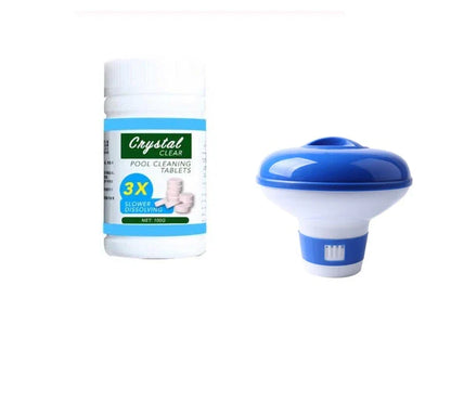 Premium effervescent pool purifier tablets that enhance water clarity and prevent algae growth in swimming pools