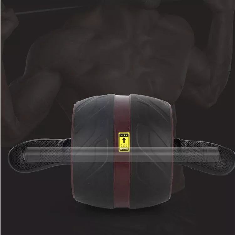 Home abdominal wheel with spring boost for core workouts