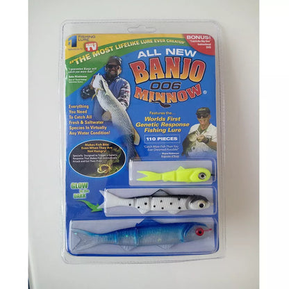Blue PVC bait set fishing tools for durable and effective fishing