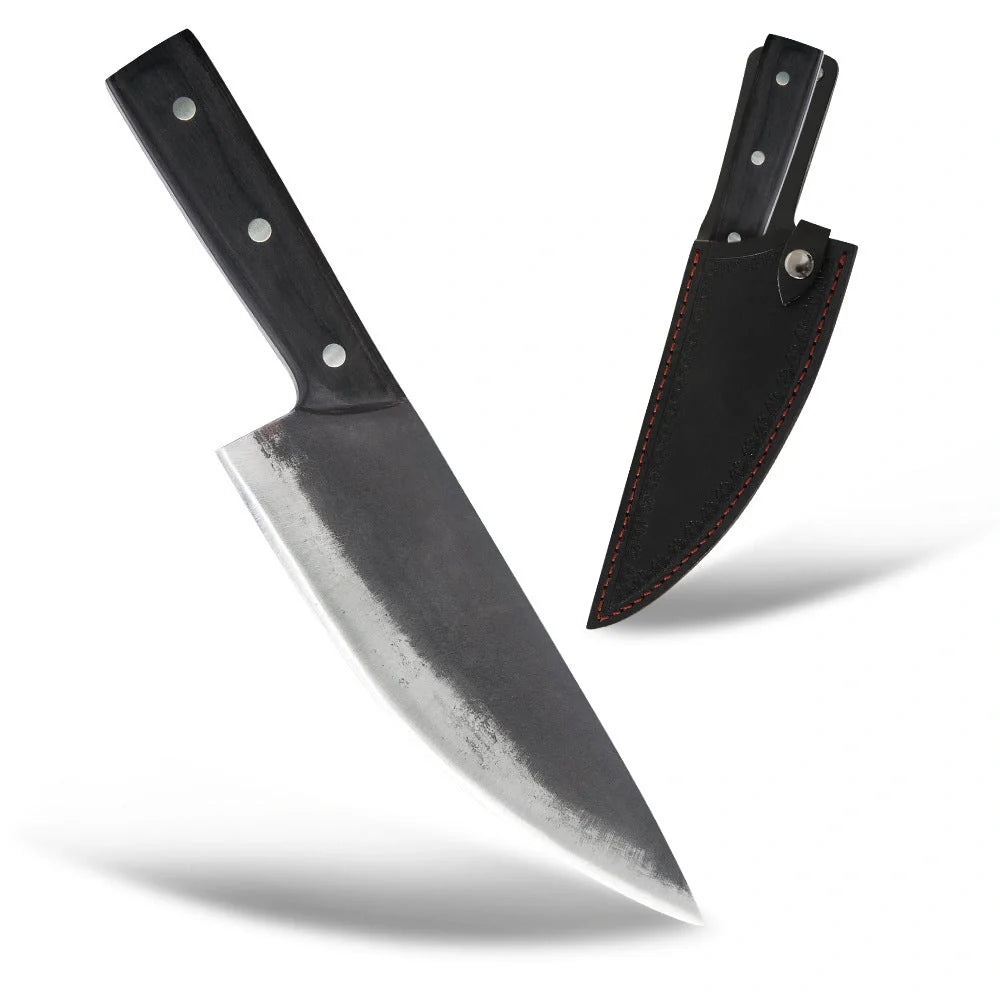 Premium high-carbon steel fillet knife with ergonomic handle for easy fish and meat preparation
