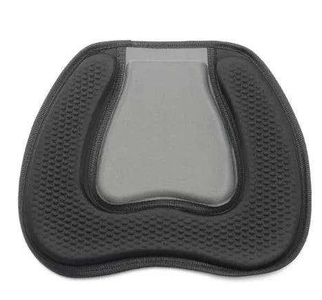 Black EVA kayak cushion for enhanced comfort and durability, size 38x32 cm
