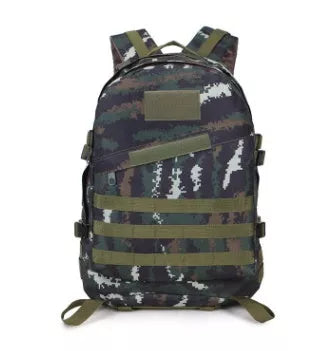 Camouflage multi-function double shoulder backpack with waterproof Oxford cloth