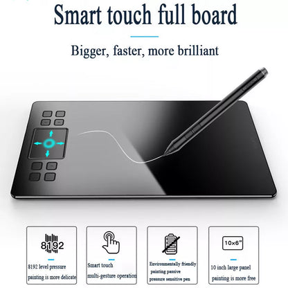 Digital Drawing Board with high sensitivity and large panel for artists