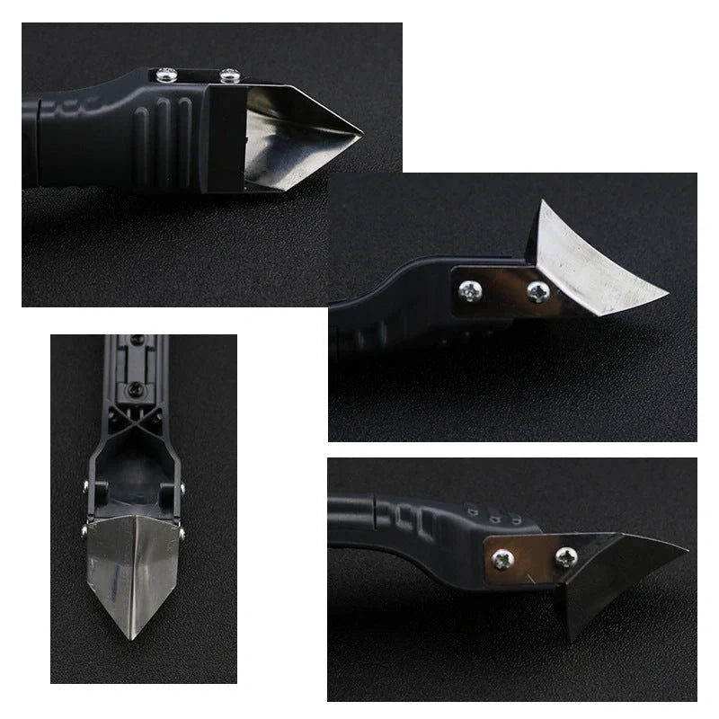 3 in 1 silicone removal and caulking tool kit with 8 pieces for professional sealing tasks