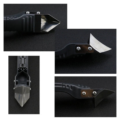 3 in 1 silicone removal and caulking tool kit with 8 pieces for professional sealing tasks