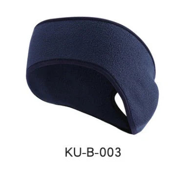 Premium sports headband with 4-way stretch fabric, soft fleece lining, and full ear coverage for comfortable workouts and outdoor activities