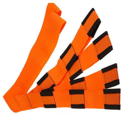Furniture moving belt with adjustable wrist straps showing 2.37-metre length and 4.5-centimetre width